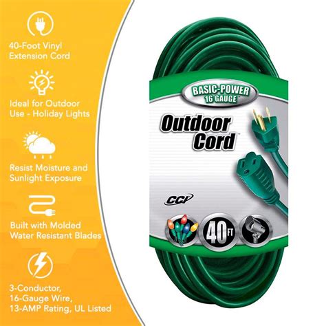waterproof extension cord for christmas lights